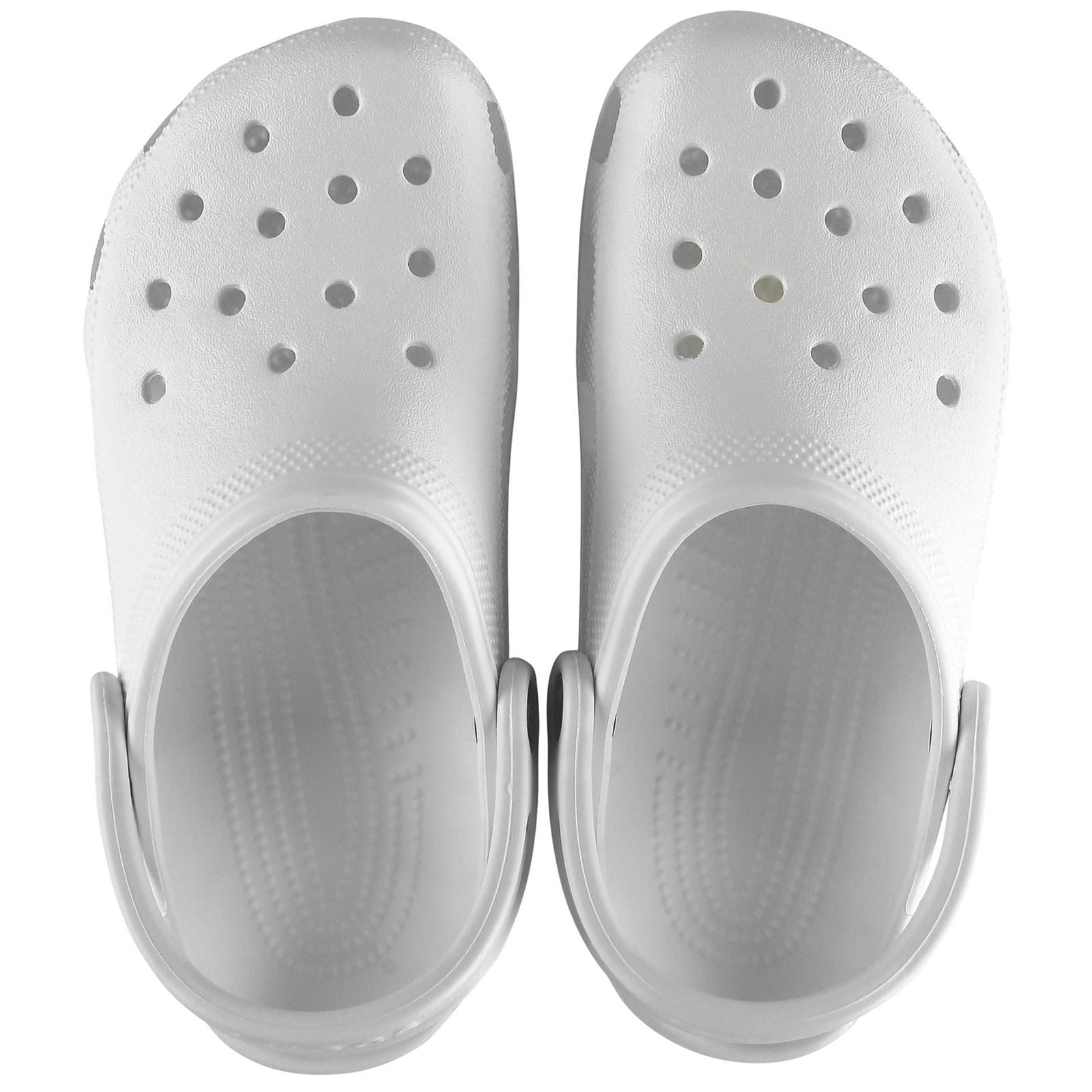 Crocs Kids' Classic Clog Thermoplastische Weiße Loafer