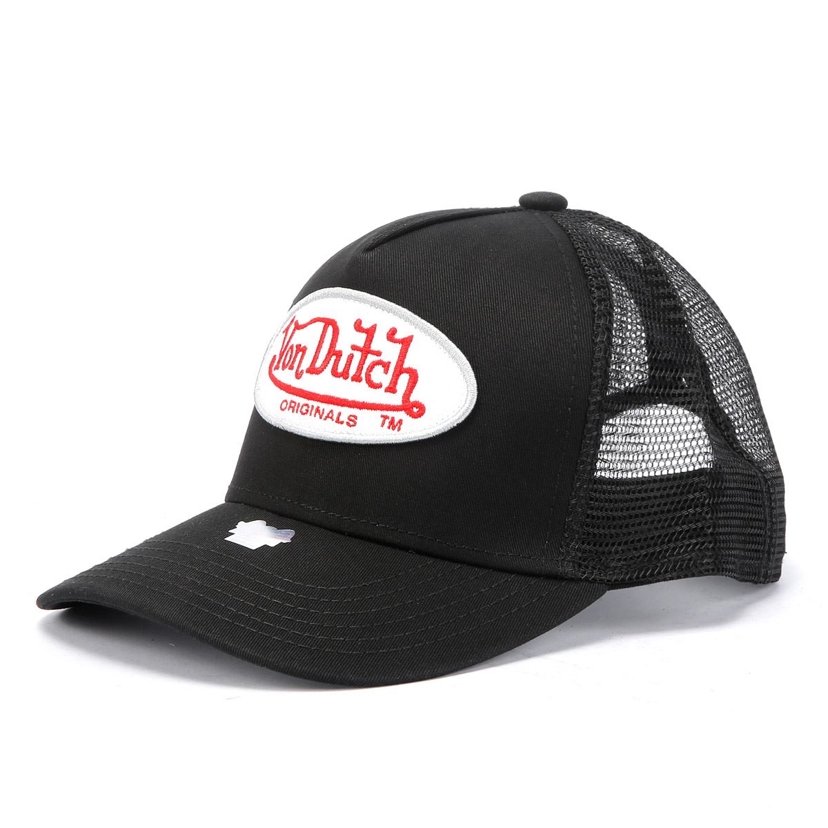 Von Dutch Trucker Baumwoll Schwarz Mützen