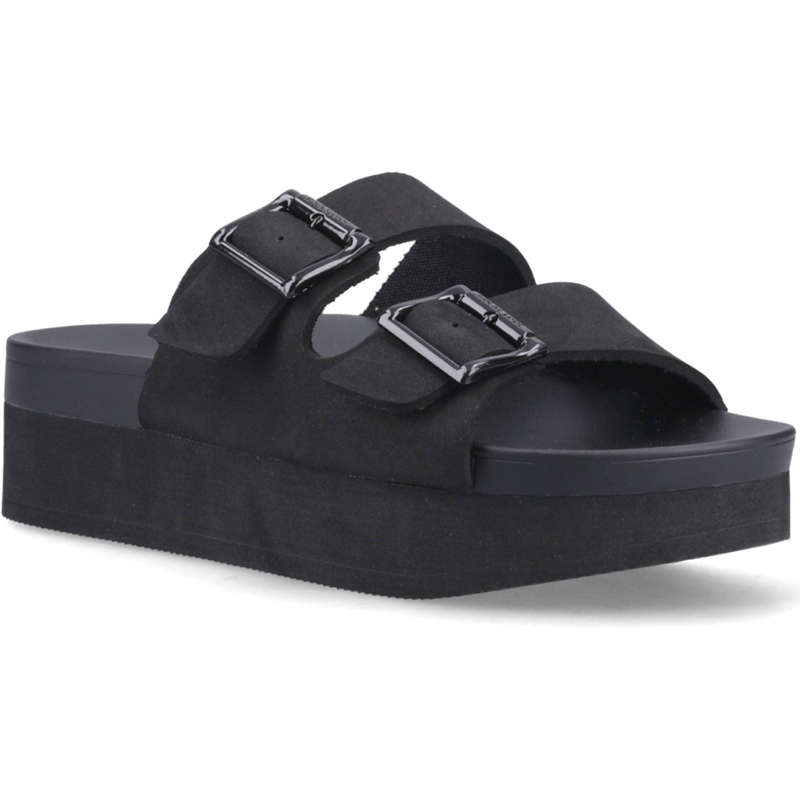 Rocket Dog Esti Plus PU Eva Damen Schwarze Sandalen