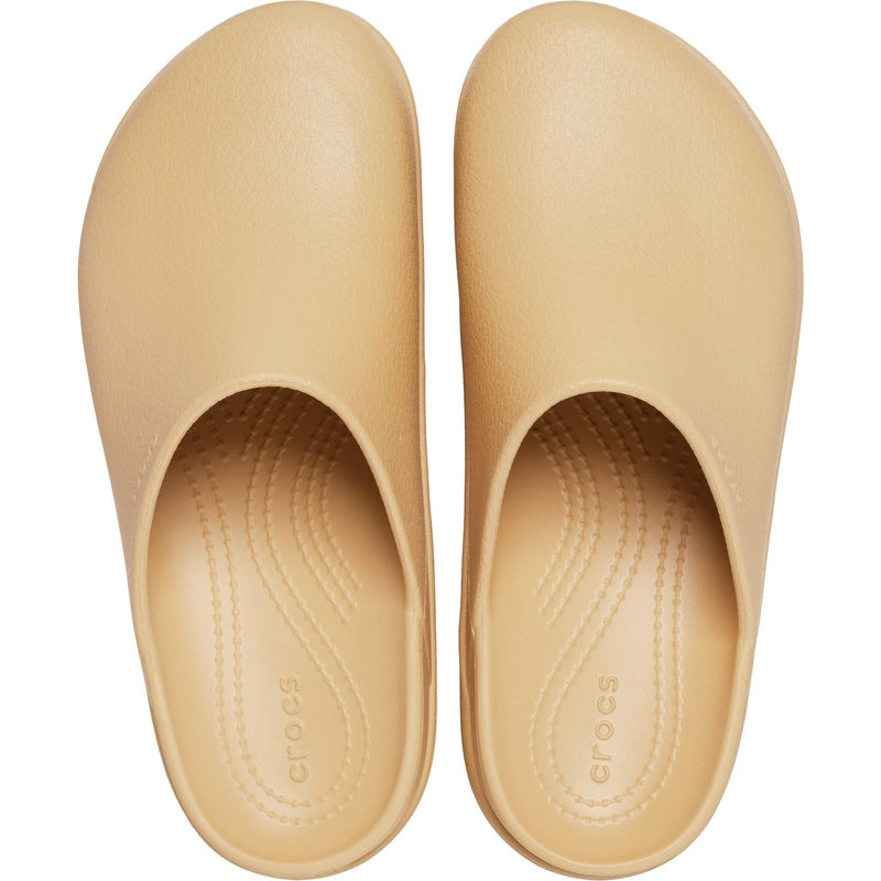 Crocs Dylan Thermoplastische Damen Pantoletten In Weizenfarbe