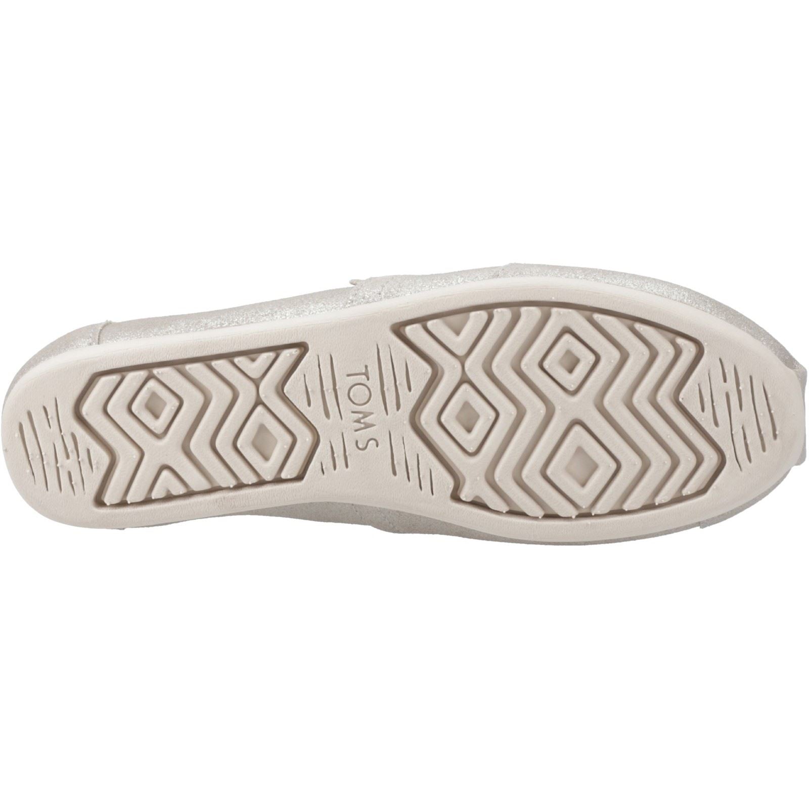 TOMS Alpargata with Cloudbound Leder Damen Silber Espadrilles