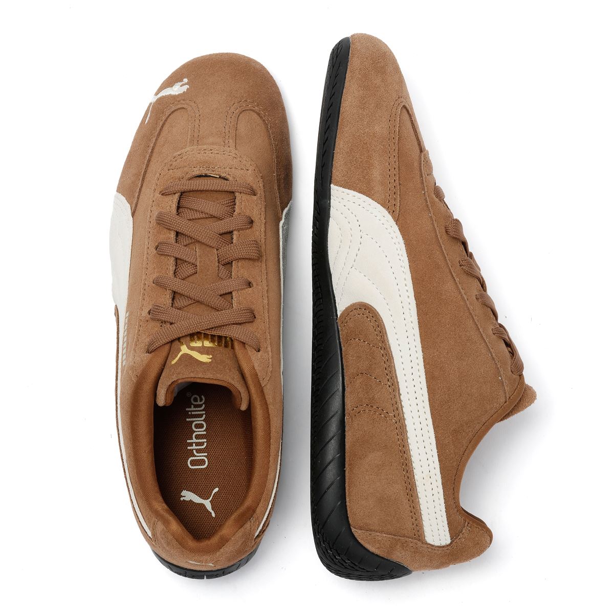 Puma Speedcat OG Lederbraune Sneaker