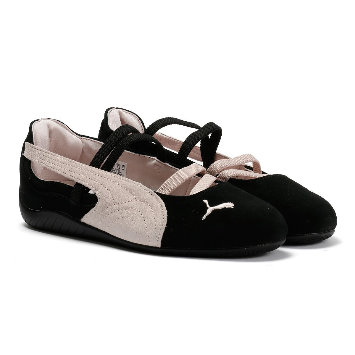 Puma Speedcat Ballet SD Wildleder Damen Schwarze Schuhe