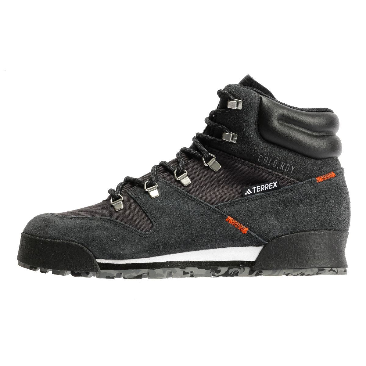 Adidas Terrex Snowpitch COLD.RDY Wildleder Herren Schwarze Stiefel