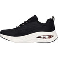 Skechers Skech-Air Meta Neutral Air Synthetik Damen Sneaker Schwarz/Roségold