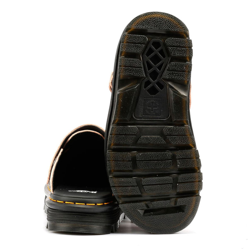 Dr. Martens Zebzag EH Damen Sandaletten Aus Rosa Wildleder