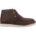 Hush Puppies Oswald Leder Herren Stiefel Braun
