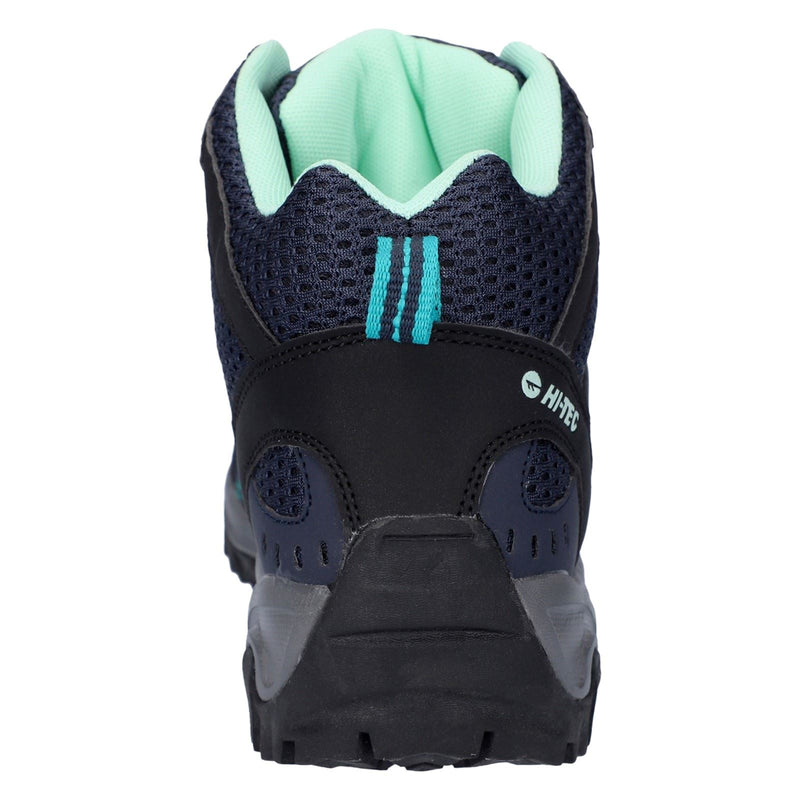 Hi-Tec Jaguar Mid Polyester Damen Wanderschuhe In Sky Captain/Navigate