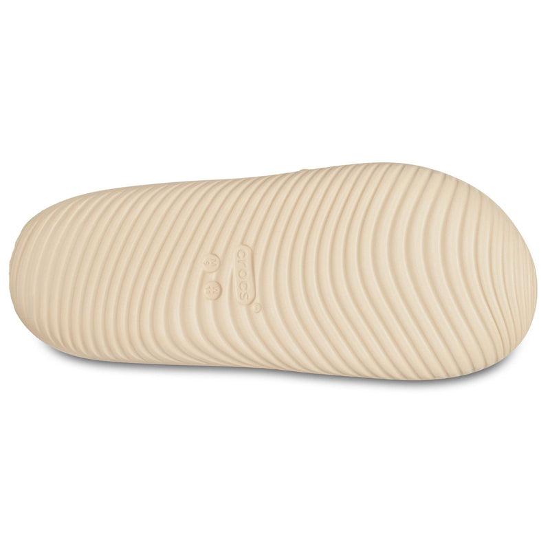 Crocs Mellow Luxe Slide Thermoplastische Shiitake-Sandalen