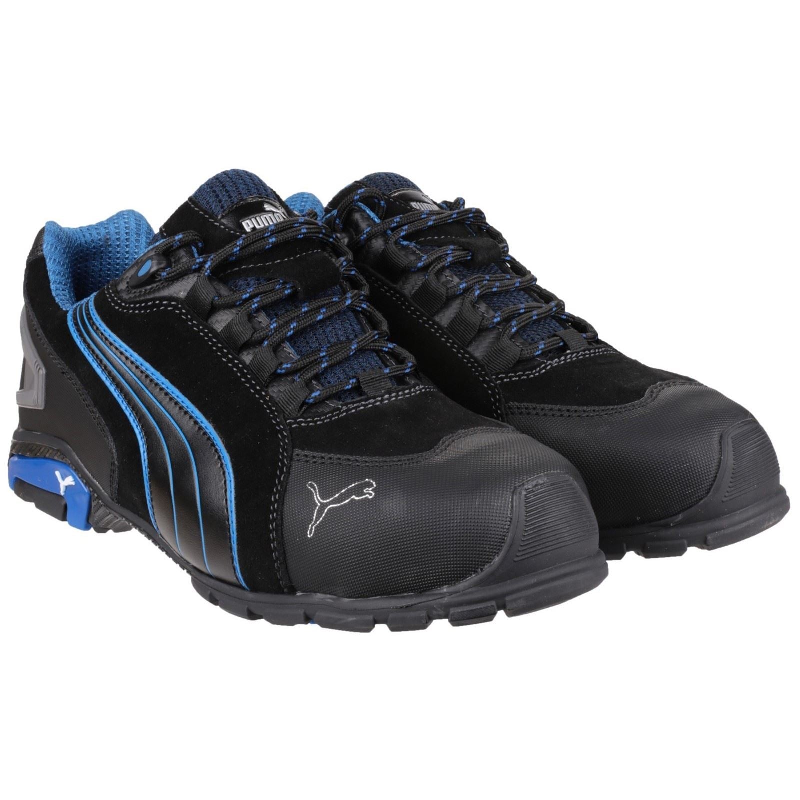 Puma Safety Rio Low Leder Schwarz Sicherheits-Sneaker
