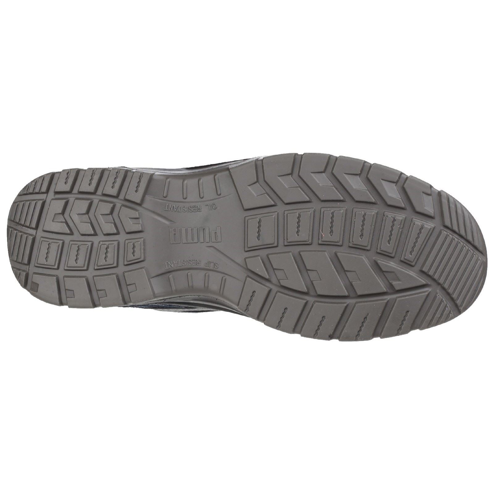 Puma Safety Omni Sky Low Wildleder+Textil Blaue Sicherheitssneaker
