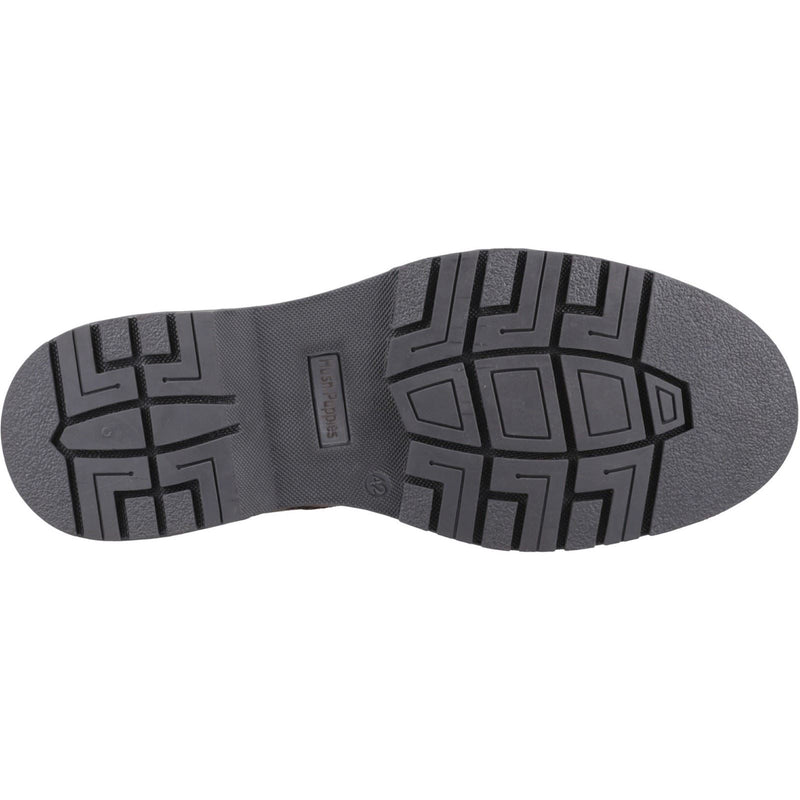 Hush Puppies Jamie Leder Herren Stiefel Braun