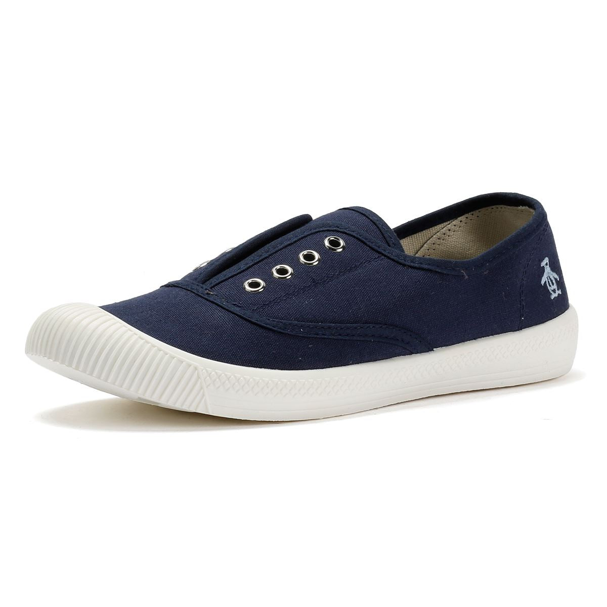 Penguin Anita Leinenschuhe Für Damen In Blau