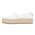 TOMS Valencia Canvas Damen Espadrilles In Weiß