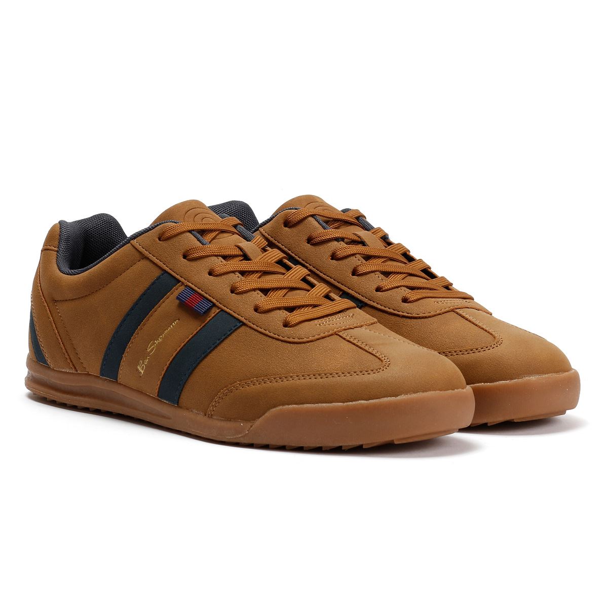 Ben Sherman Keeler Herren Braune Sneakers