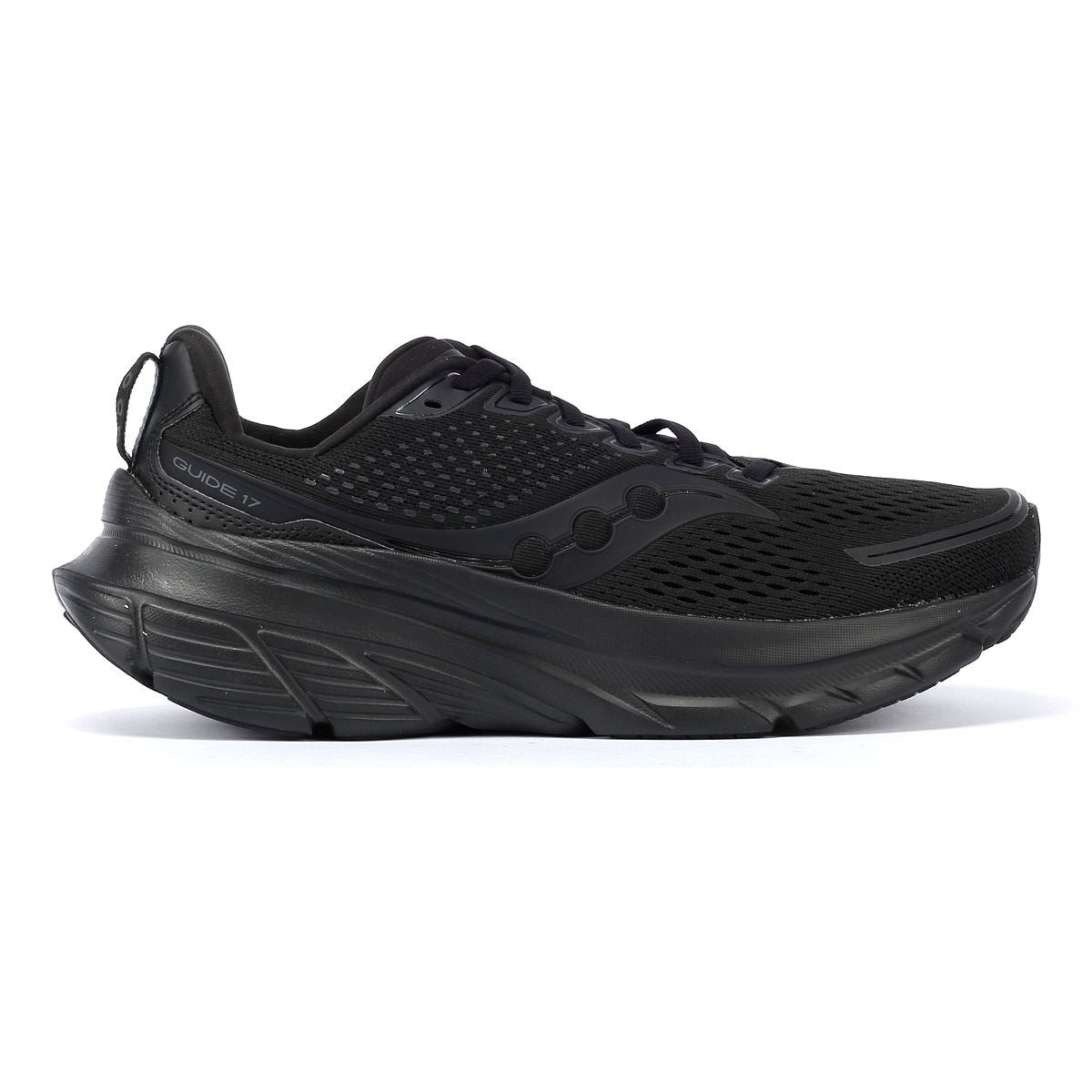 Saucony Guide 17 Herren Schwarze Turnschuhe