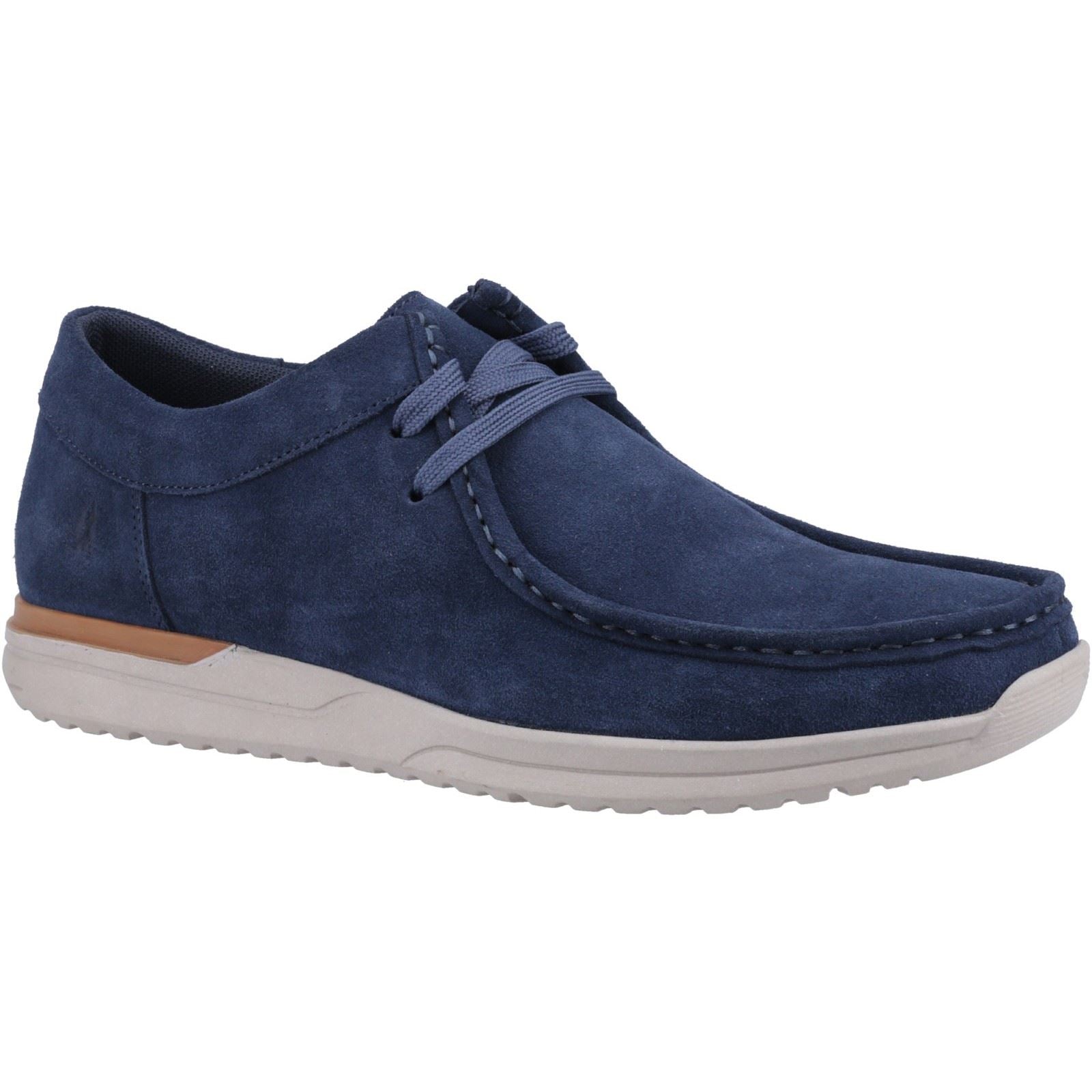 Hush Puppies Hendrix Wildleder Herren Navy Schnürschuhe