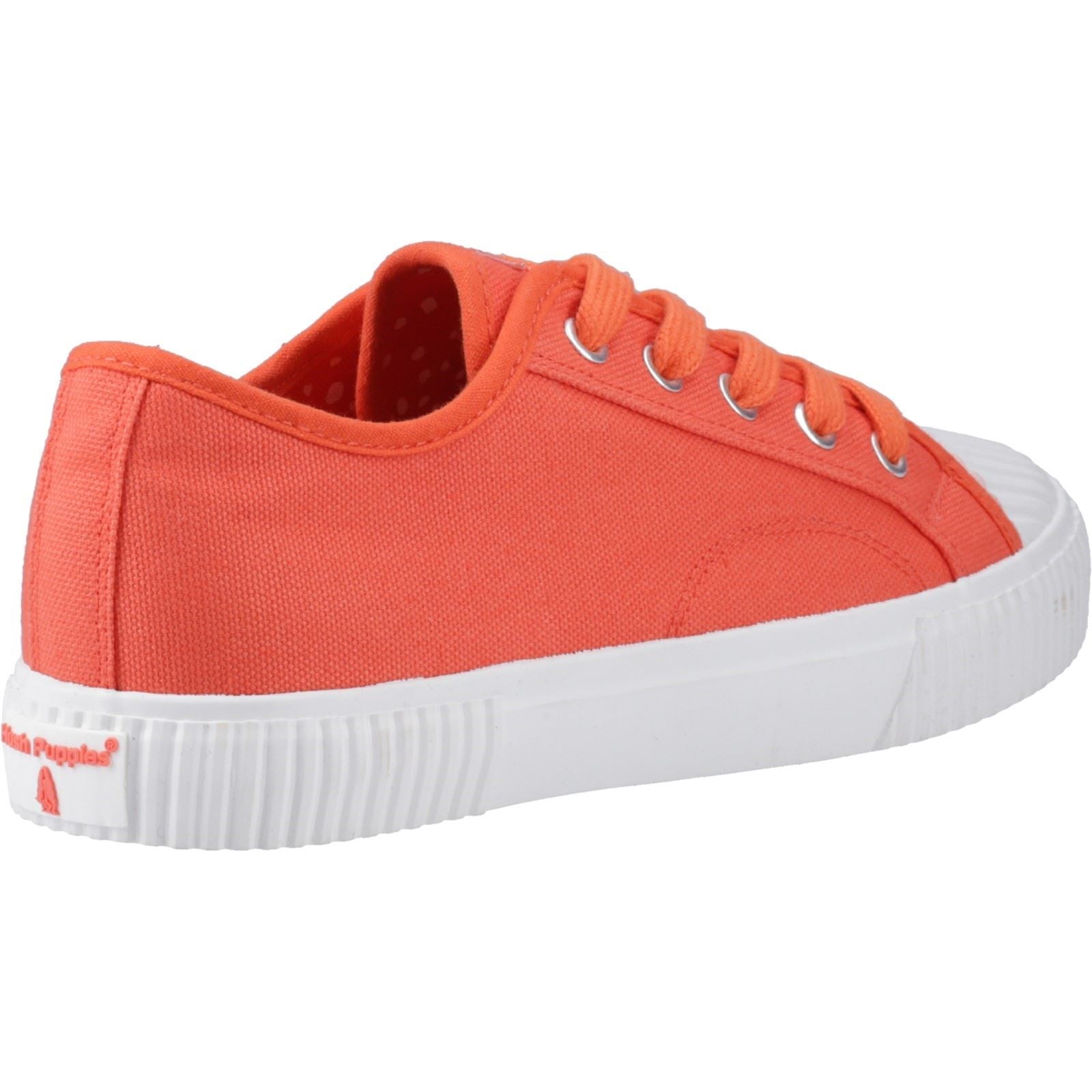 Hush Puppies Freya Canvas Damen Sneaker In Orange Aus Stoff