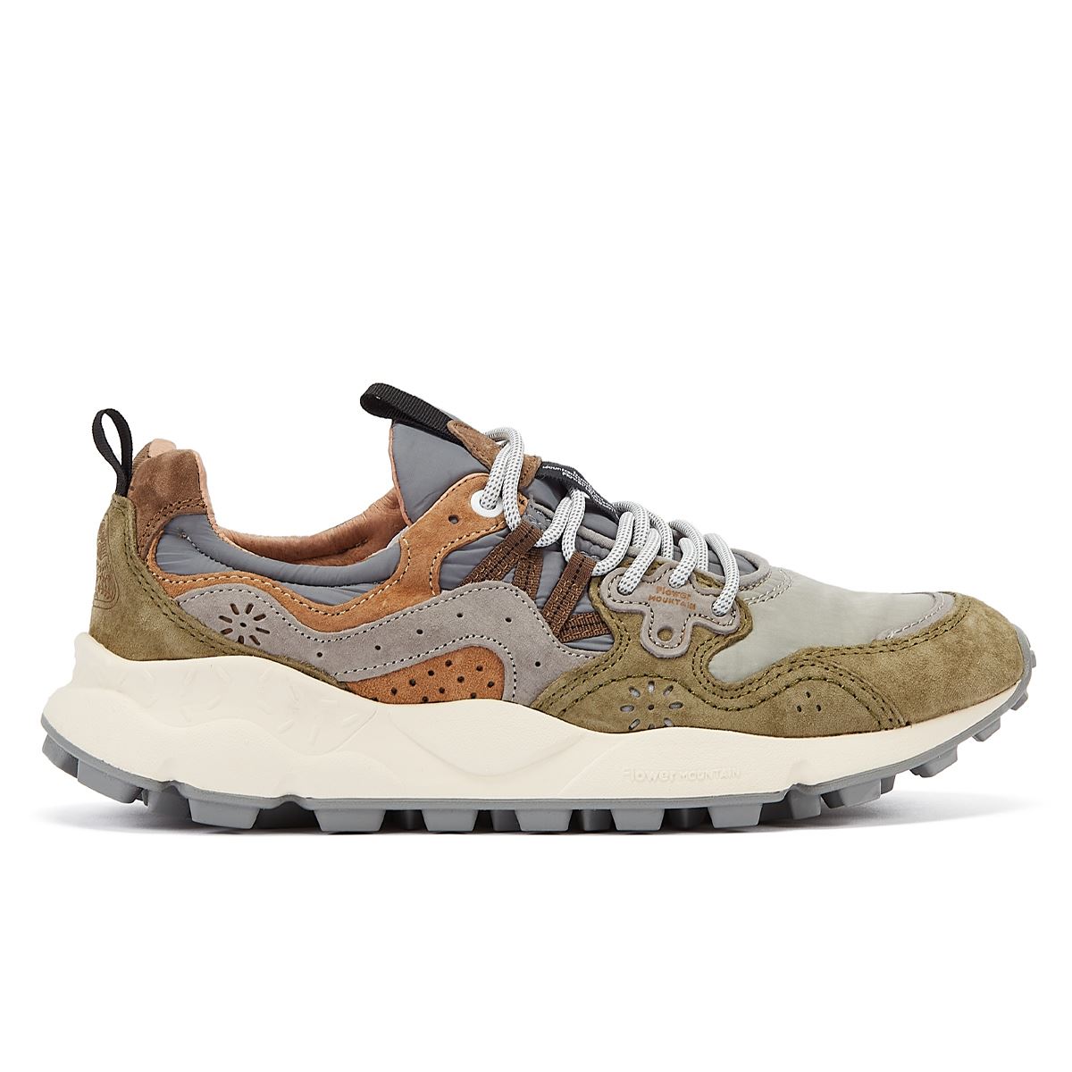 Flower Mountain Yamano Wildleder Herren Graue Turnschuhe
