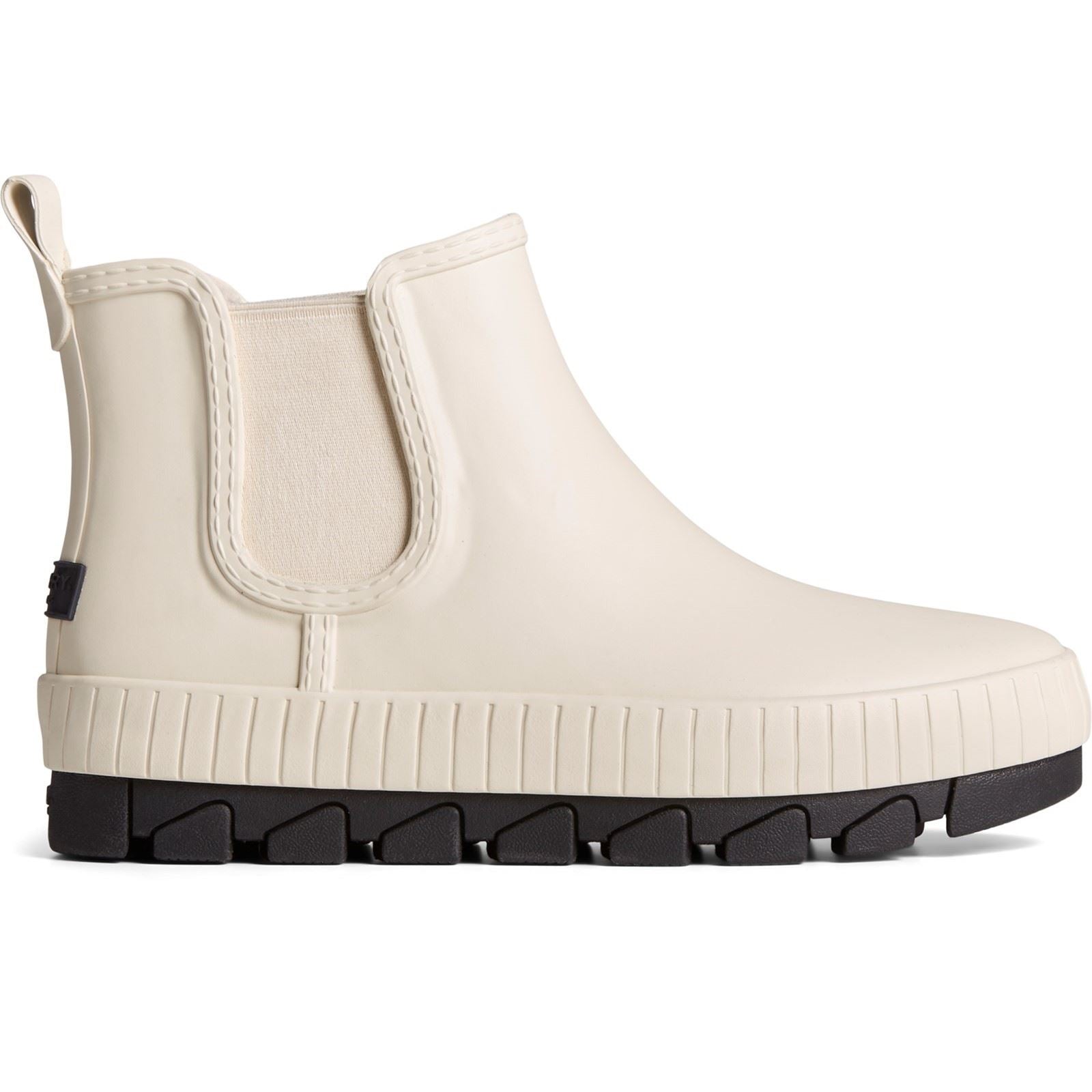 Sperry Torrent Chelsea Damen Gummistiefel In Weiß