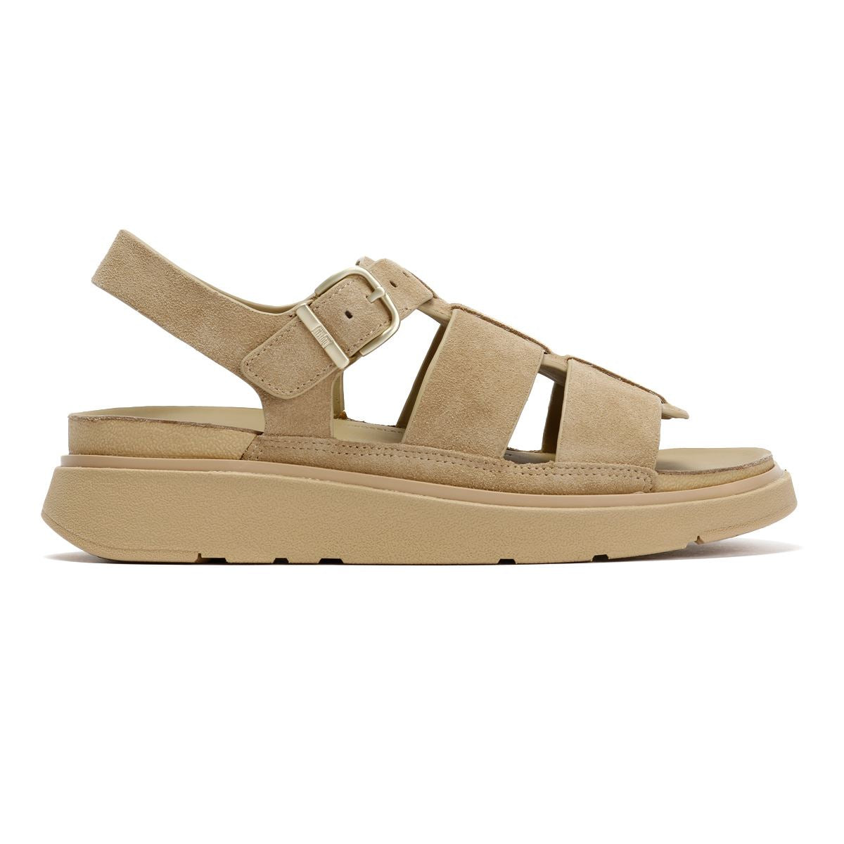 FitFlop GEN-FF Fisherman Wildleder Damen Braune Sandalen