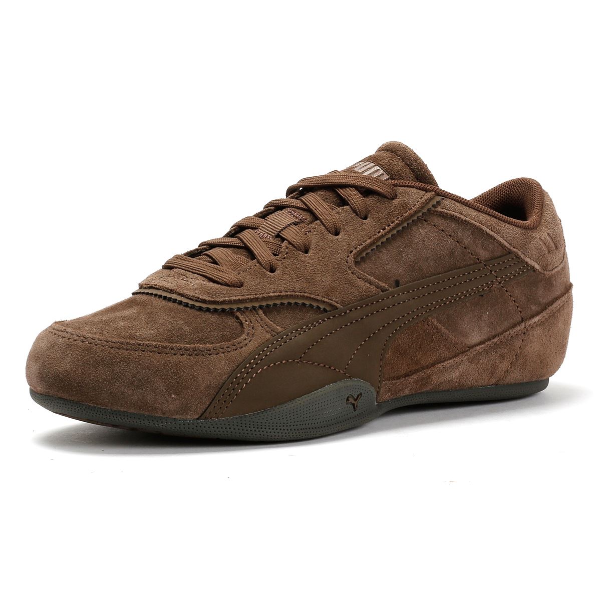 Puma Bella Mina Wildleder Frauen Braun Sneaker