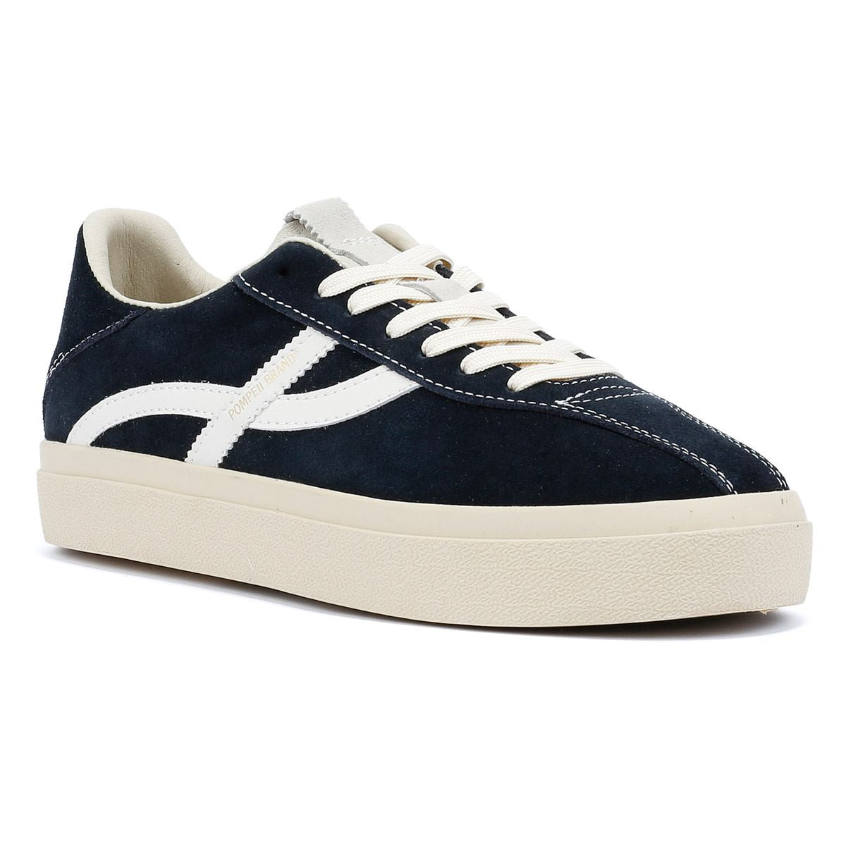 Pompeii Dart Herren Sneaker Aus Schwarzem Wildleder