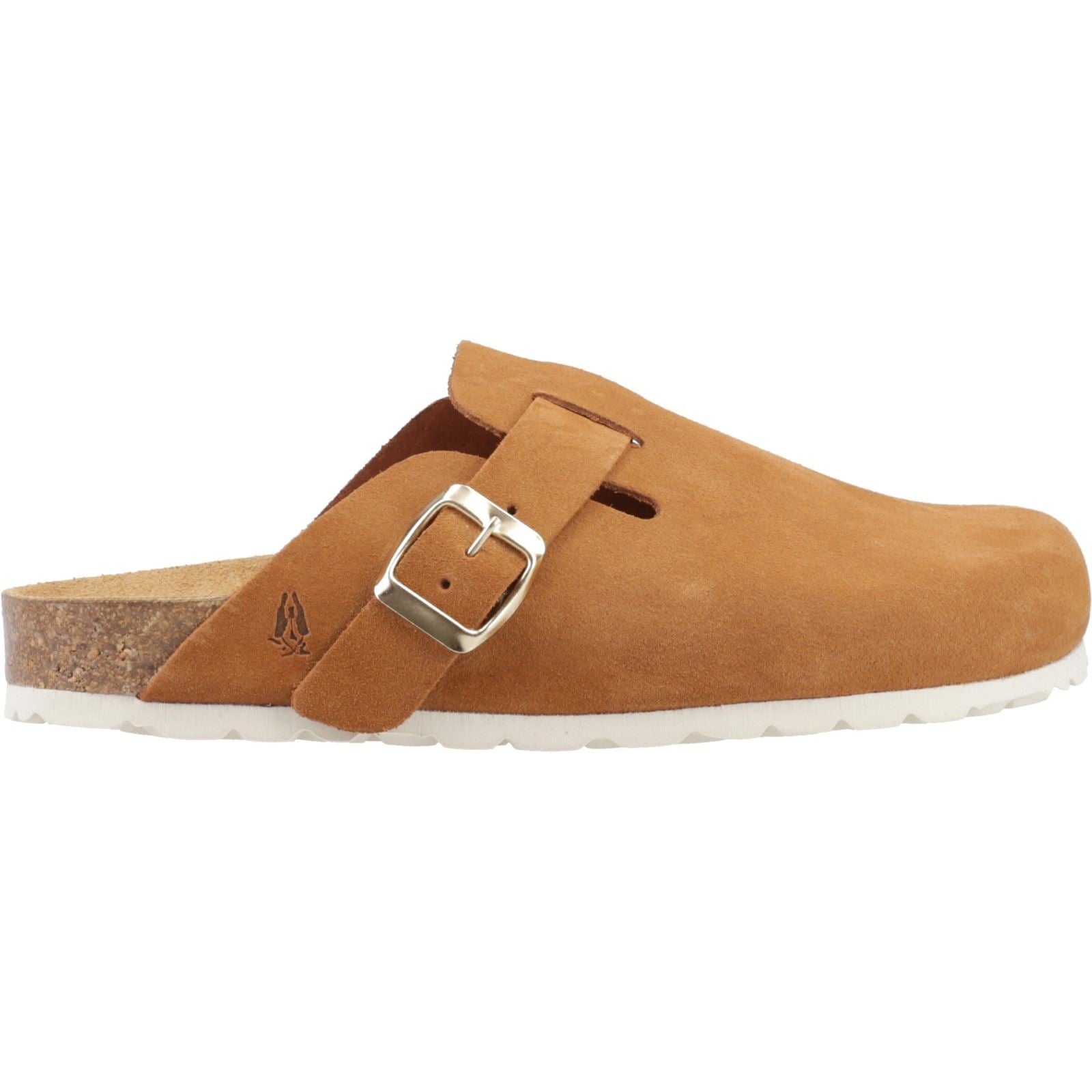 Hush Puppies Bailey Damen Pantoletten Aus Wildleder In Tan