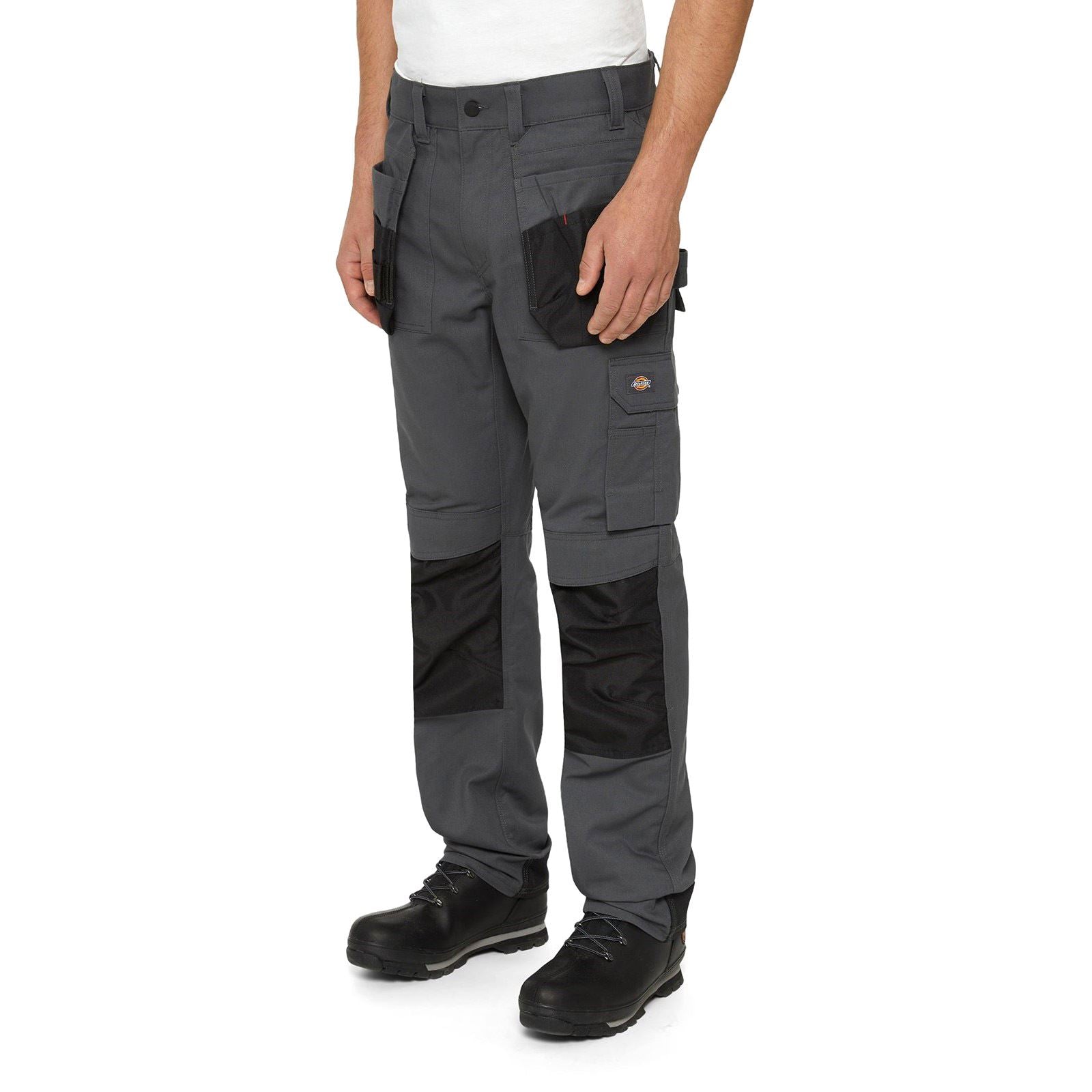 Dickies Multi Pocket Utility Polyester Herren Graue Arbeitshose