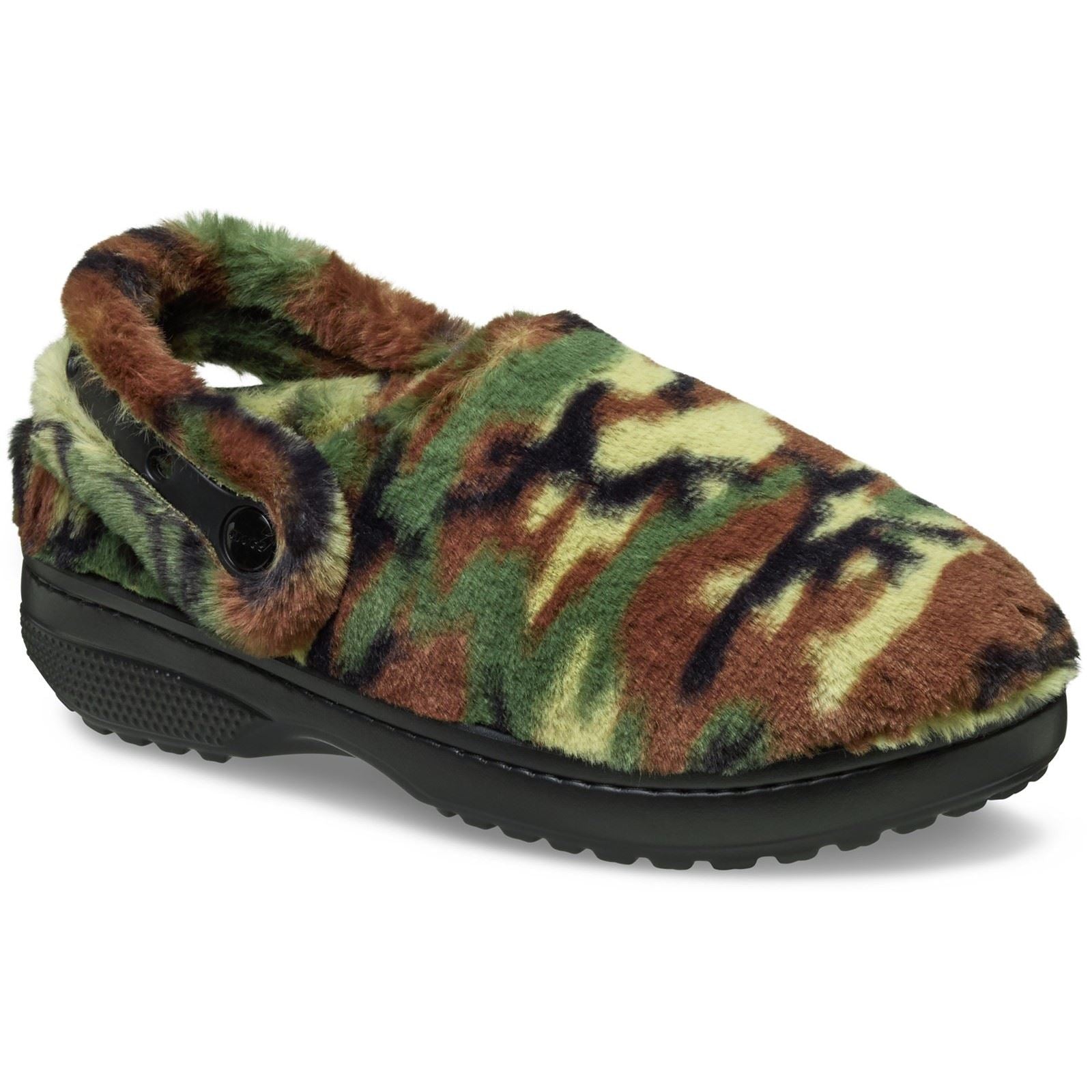 Crocs Classic Unfurgettable Clog Polyester Mischung Herren Armygrün Clogs