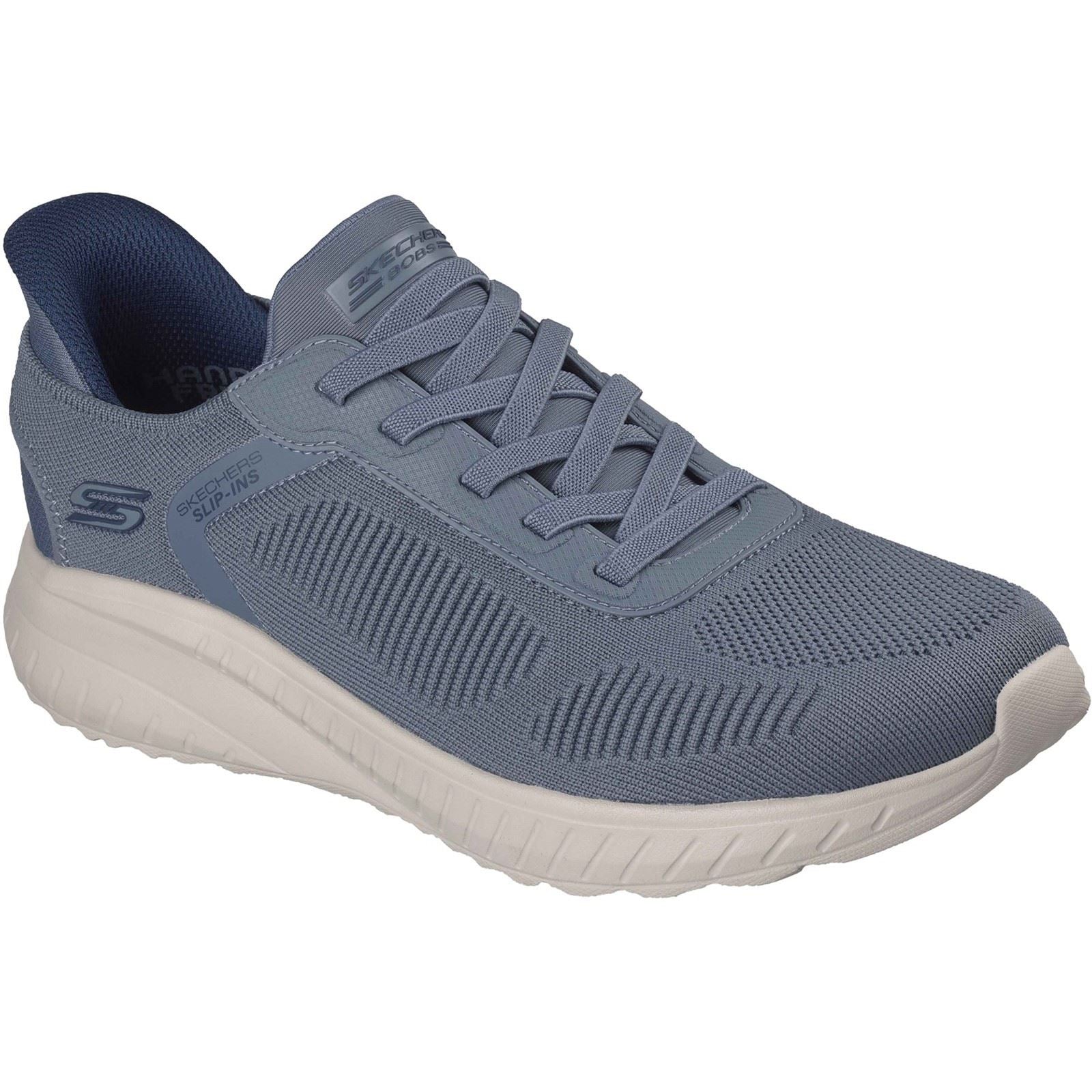 Skechers BOBS Sport Squad Chaos Solid Step Textile Männer Schiefer Sneaker