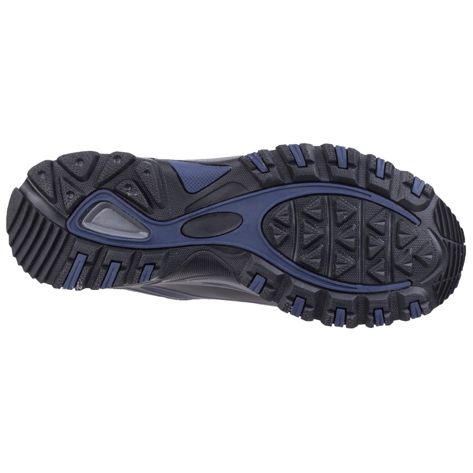 Cotswold Abbeydale Low Synthetik-Herren-Wanderstiefel In Blau/Schwarz/Grau