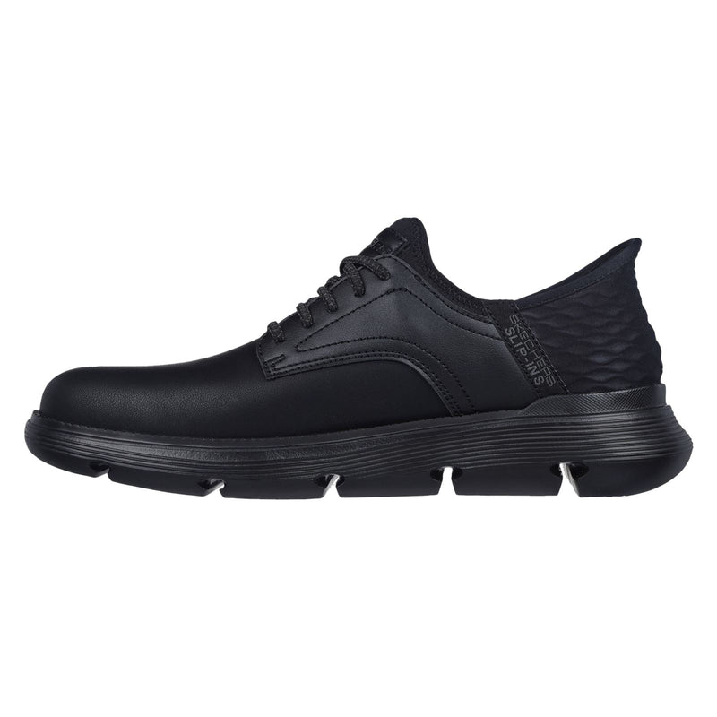 Skechers Garza - Gervin Schwarze Farbe Herren-Schnürschuhe Aus Leder