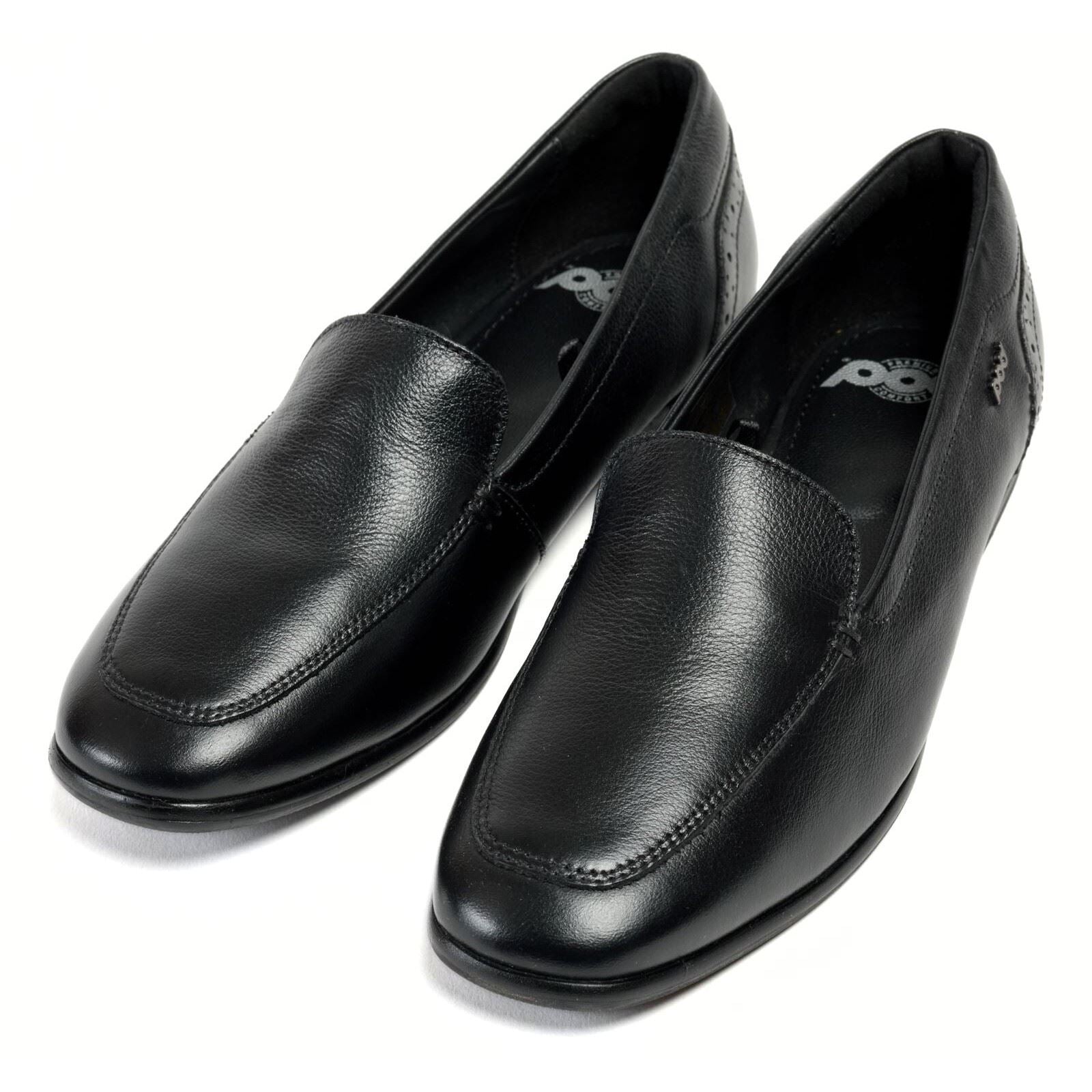 Pod Penny Damen Schwarze Farbe Lederloafer
