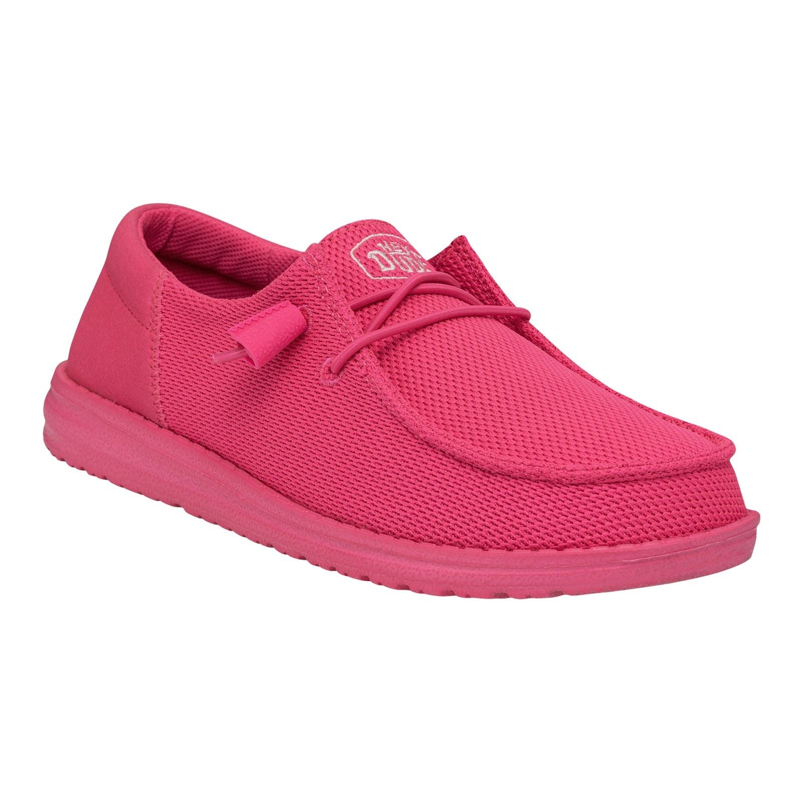 HEYDUDE Wendy Funk Mono Damen Mokassins Aus Polyester In Elektrischem Pink