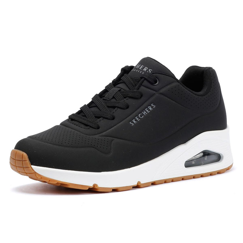 Skechers Uno Damen Sneakers In Schwarz