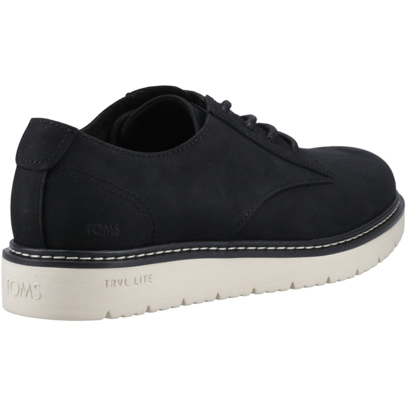 TOMS Navi TRVL LITE Leder Herren Schwarze Farbe Oxford Schuhe