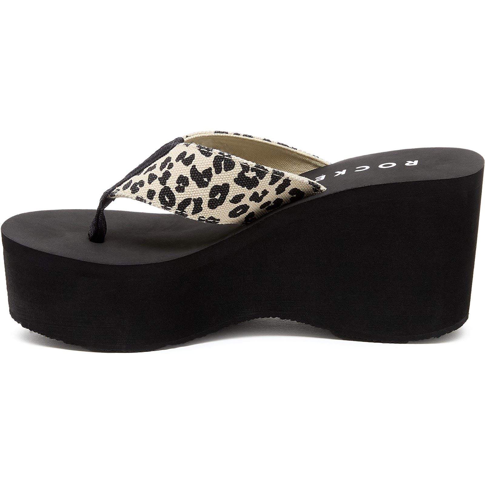Rocket Dog Crush Leon Damen Natürliche Sandalen Aus Baumwolle