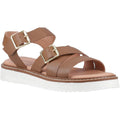 Hush Puppies Cady Damen Sandalen Aus Leder In Tan