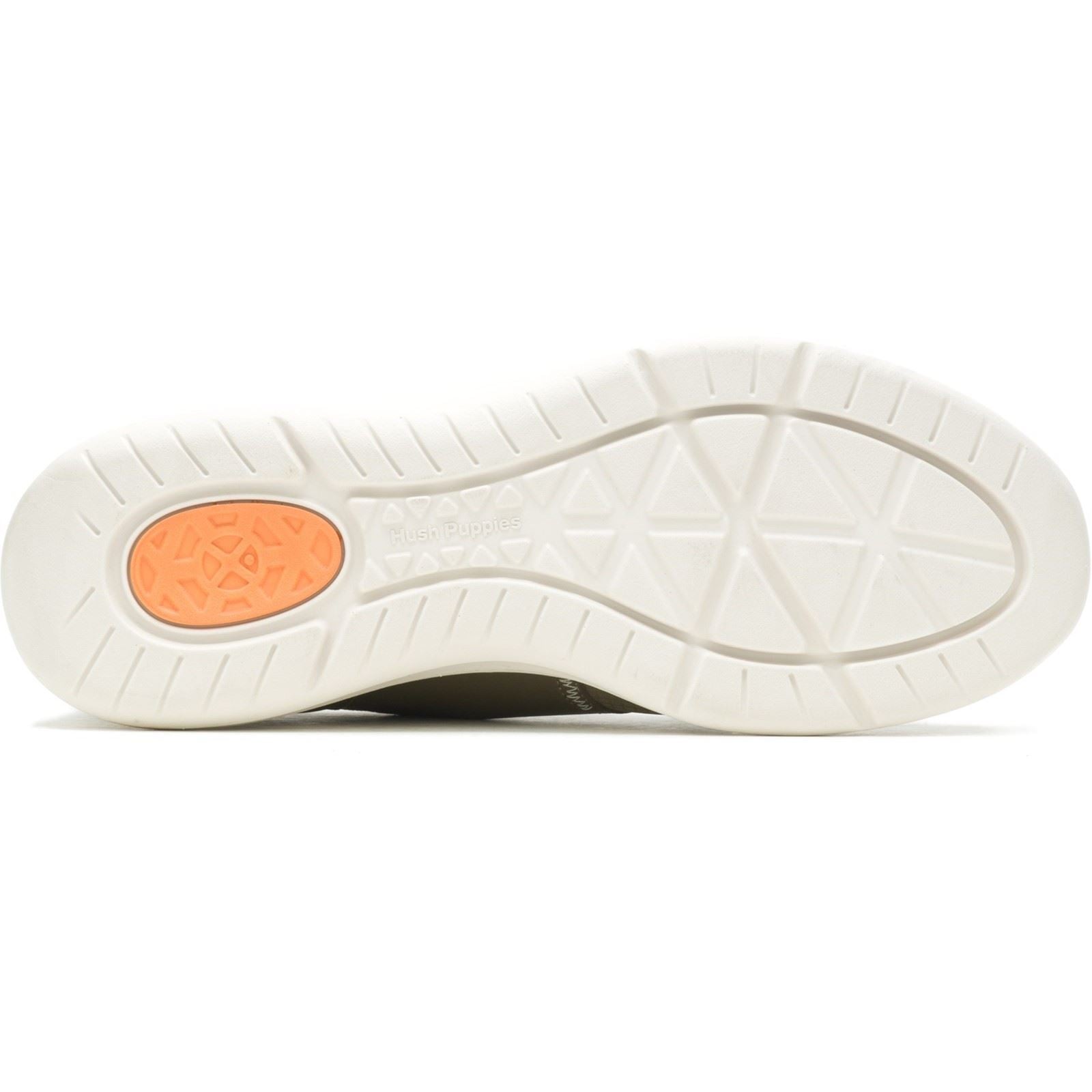 Hush Puppies Elevate Leder Herren Olivgrüne Sneakers