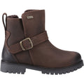 Hush Puppies Wakely Damenstiefel aus braunem Leder