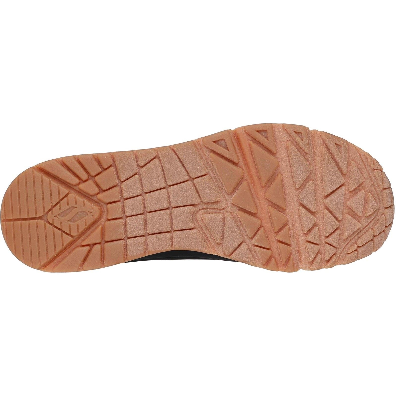 Skechers UNO - Jungle Nite Polyurethan Frauen Schwarz/Leopard Sneakers