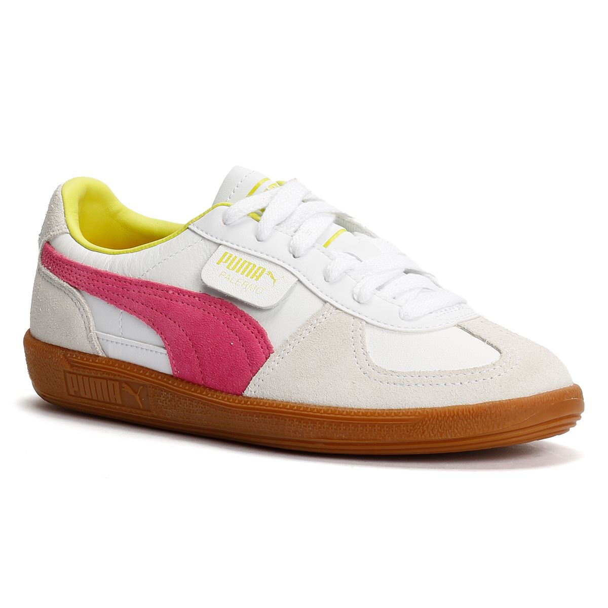 Puma Palermo Leder Damen Weiße Sneakers