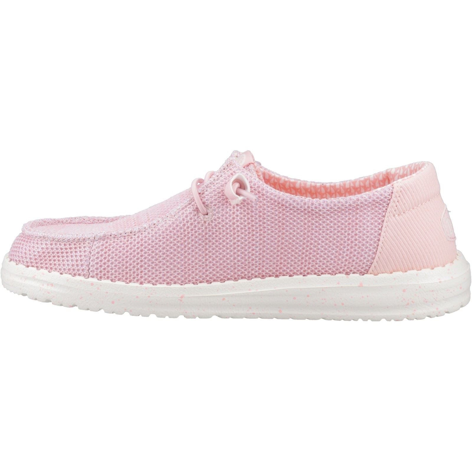 HEYDUDE Wendy Stretch Sox Polyester Mischung Damen Rosetten Mokassin Schuhe