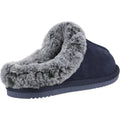 Hush Puppies Amara Damen Hausschuhe aus Wildleder in Dunkelblau