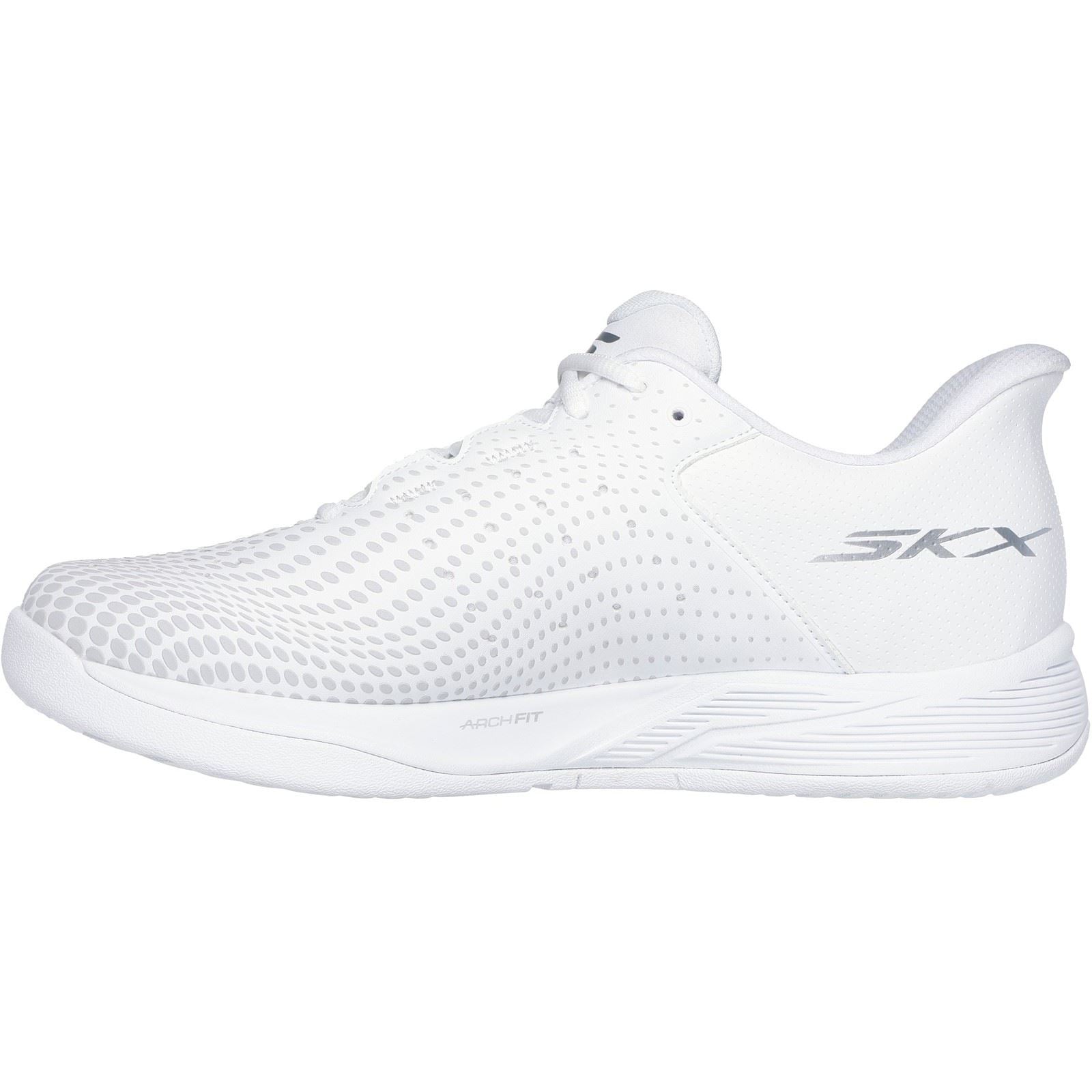 Skechers Performance Slip ins Relaxed Fit Viper Court Reload Herren Sneaker Aus Polyurethan In Weiß
