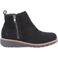 Hush Puppies Libby Damenstiefel Aus Schwarzem Wildleder