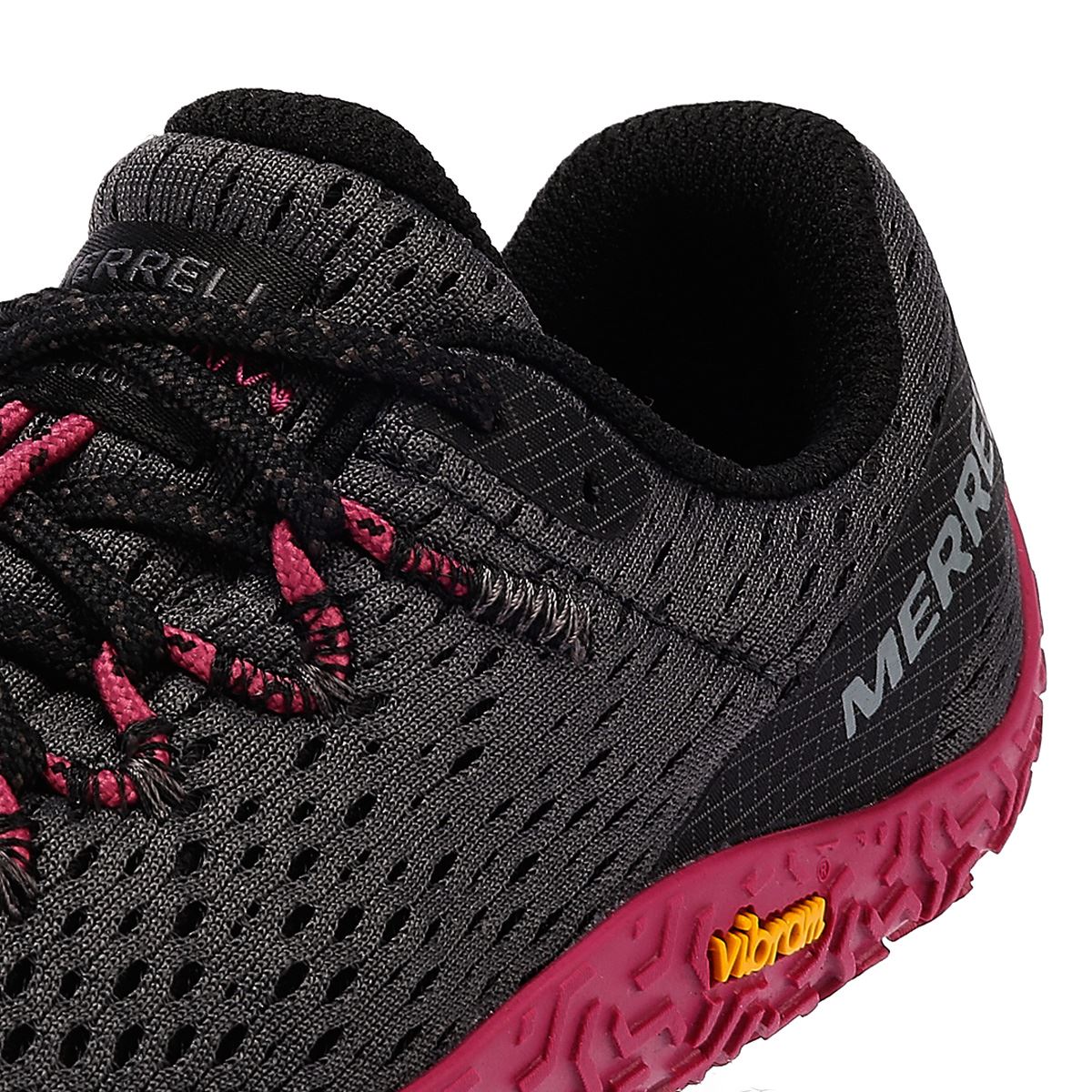 Merrell Vapor Glove 6 Damen-Sneaker In Granit/Fuchsia