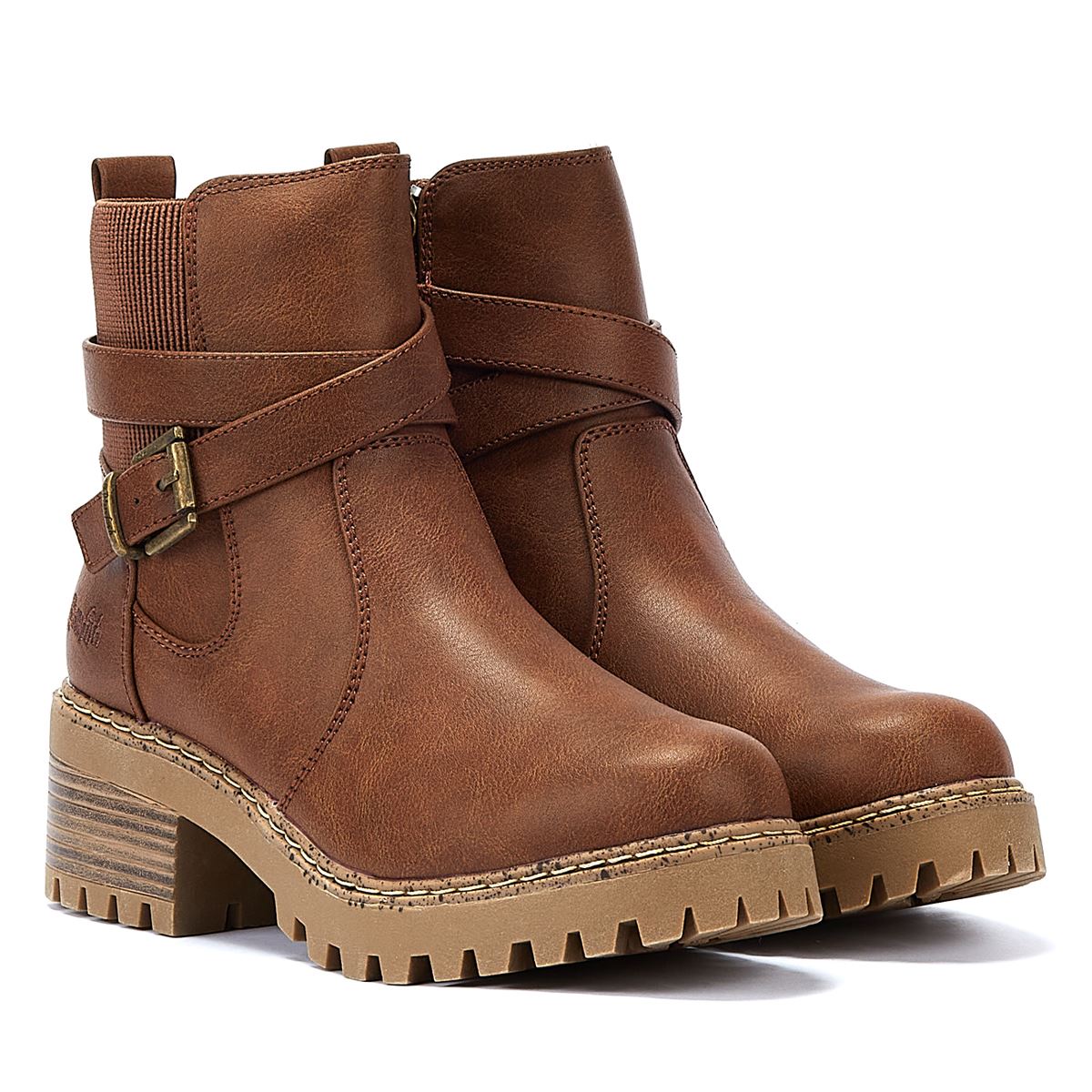 Blowfish Malibu Damenstiefeletten In Rostrot