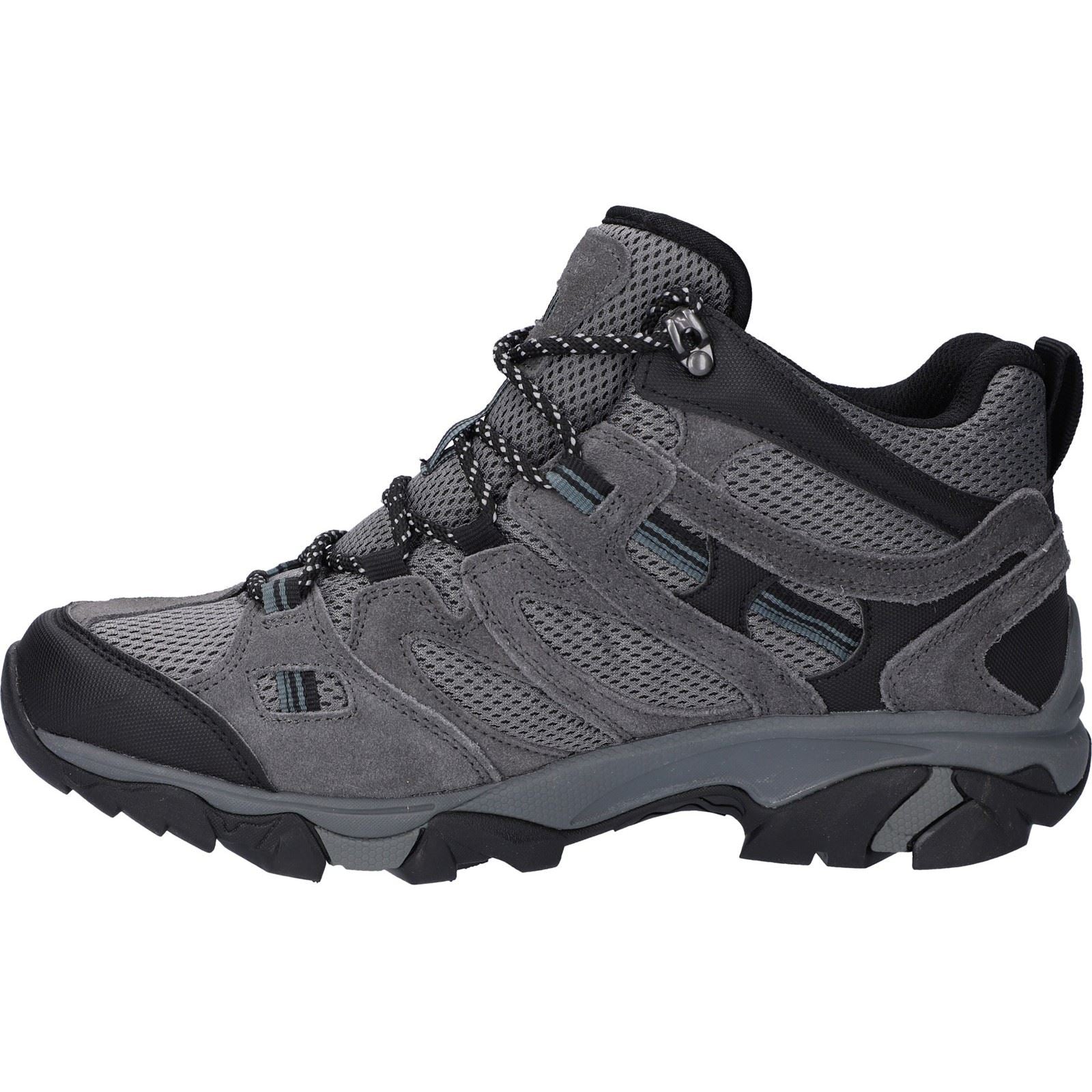 Hi-Tec Apex Lite Mid Herren Wanderstiefel Aus Polyester In Grau